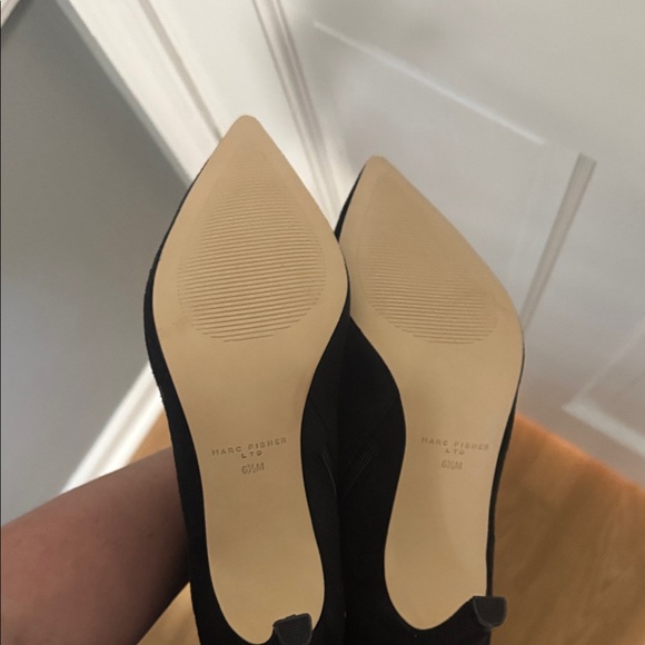 Marc Fisher Black Over-the-Knee Boots - Picture 2 of 2